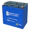 Mighty Max Battery YB16CL-B GEL 12V 19AH Replacement Battery for Yamaha 700 Superjet 09 YB16CL-BGEL85 - alternate 1